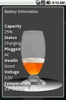 Free Beer Battery Widget android App screenshot 0